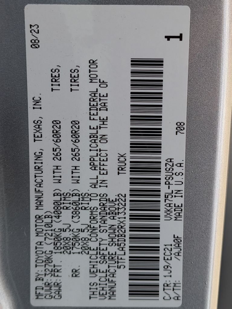 Used 2024 Silver Toyota SR5 image 24