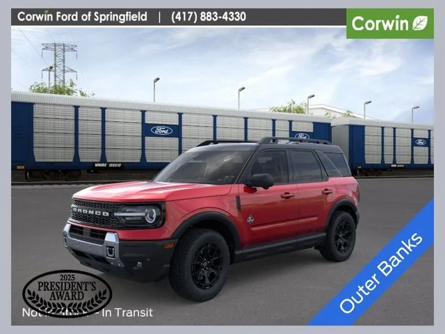 New 2026 Ruby Red Metallic Tinted Clearcoat Ford Outer Banks® image 1