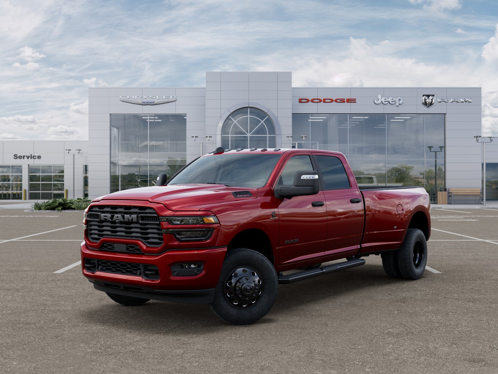 New 2026 Molten Red Pearlcoat RAM Big Horn image 26