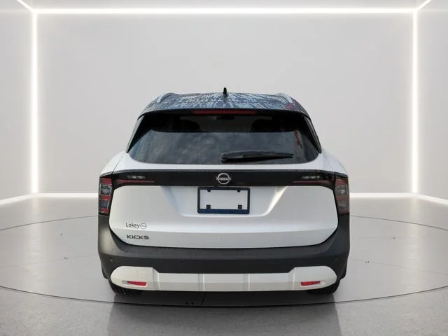 New 2026 Aspen White TriCoat / Super Black Two-tone Nissan SV image 5