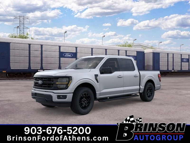 New 2026 Iconic Silver Metallic Ford XLT image 1