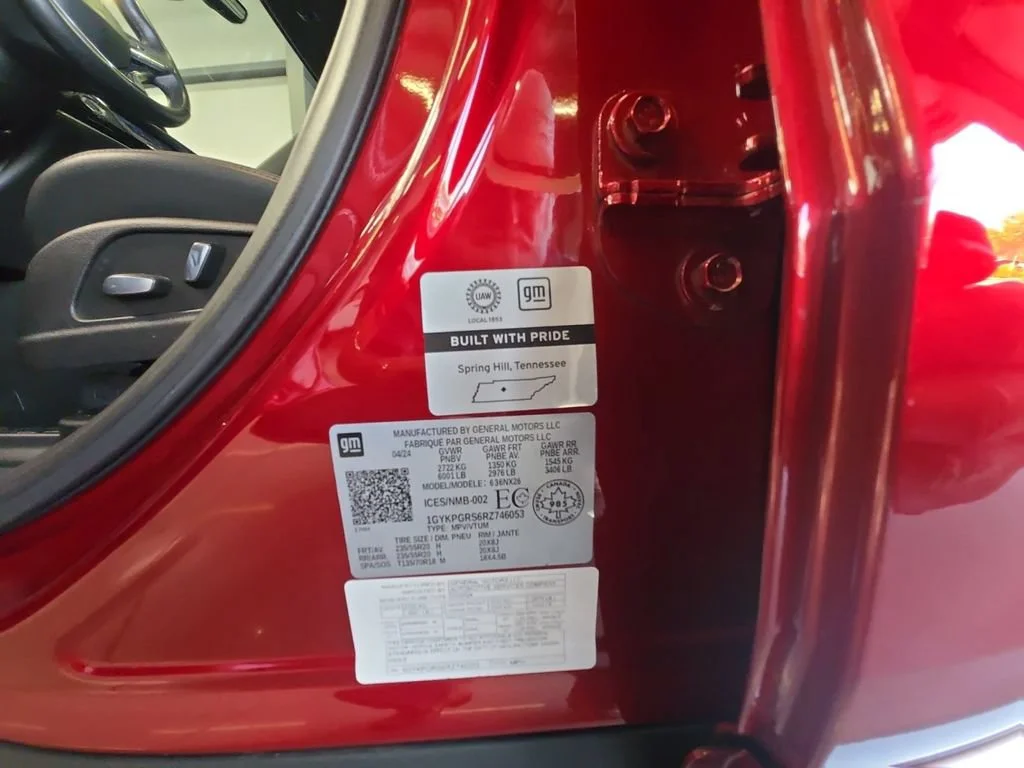 Used 2024 Radiant Red Tintcoat Cadillac Sport image 25