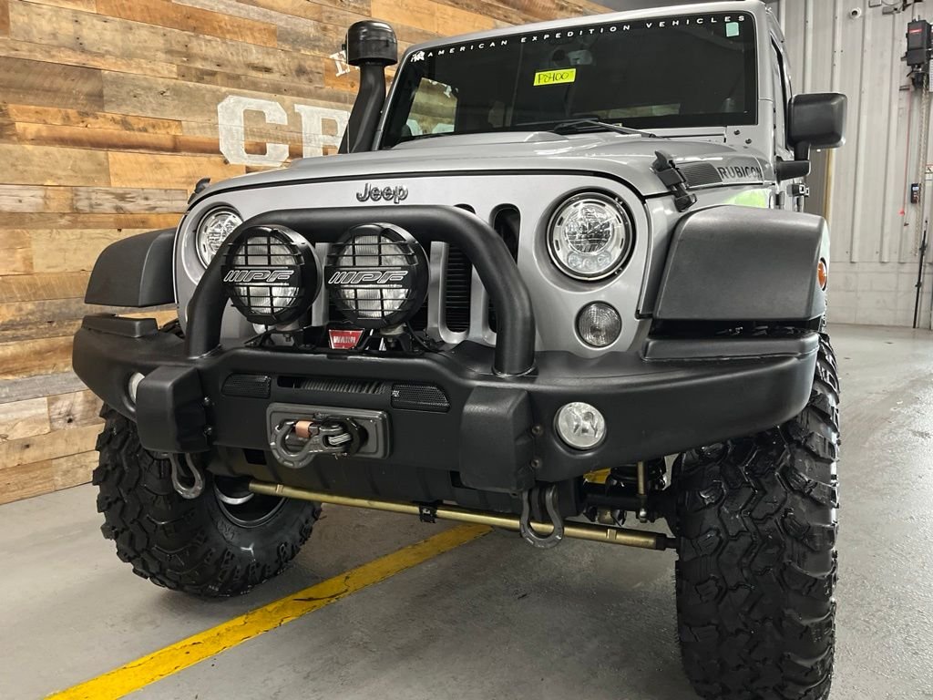 Used 2014 Billet Metallic Clearcoat Jeep Unlimited Rubicon image 14