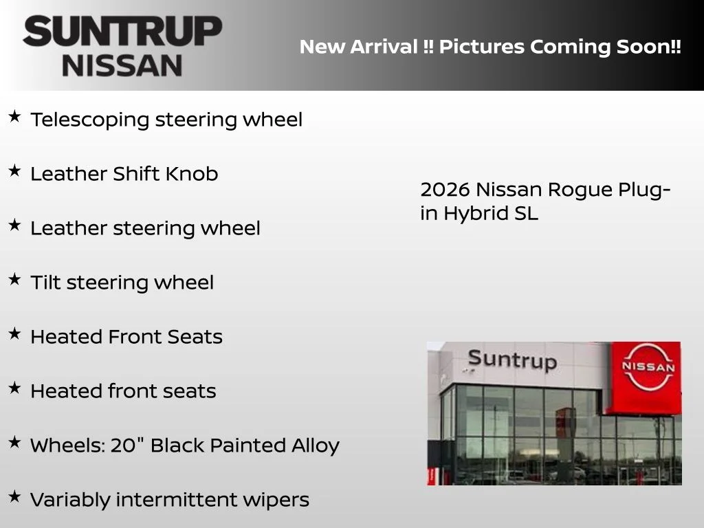 New 2026 Gray Nissan SL image 7