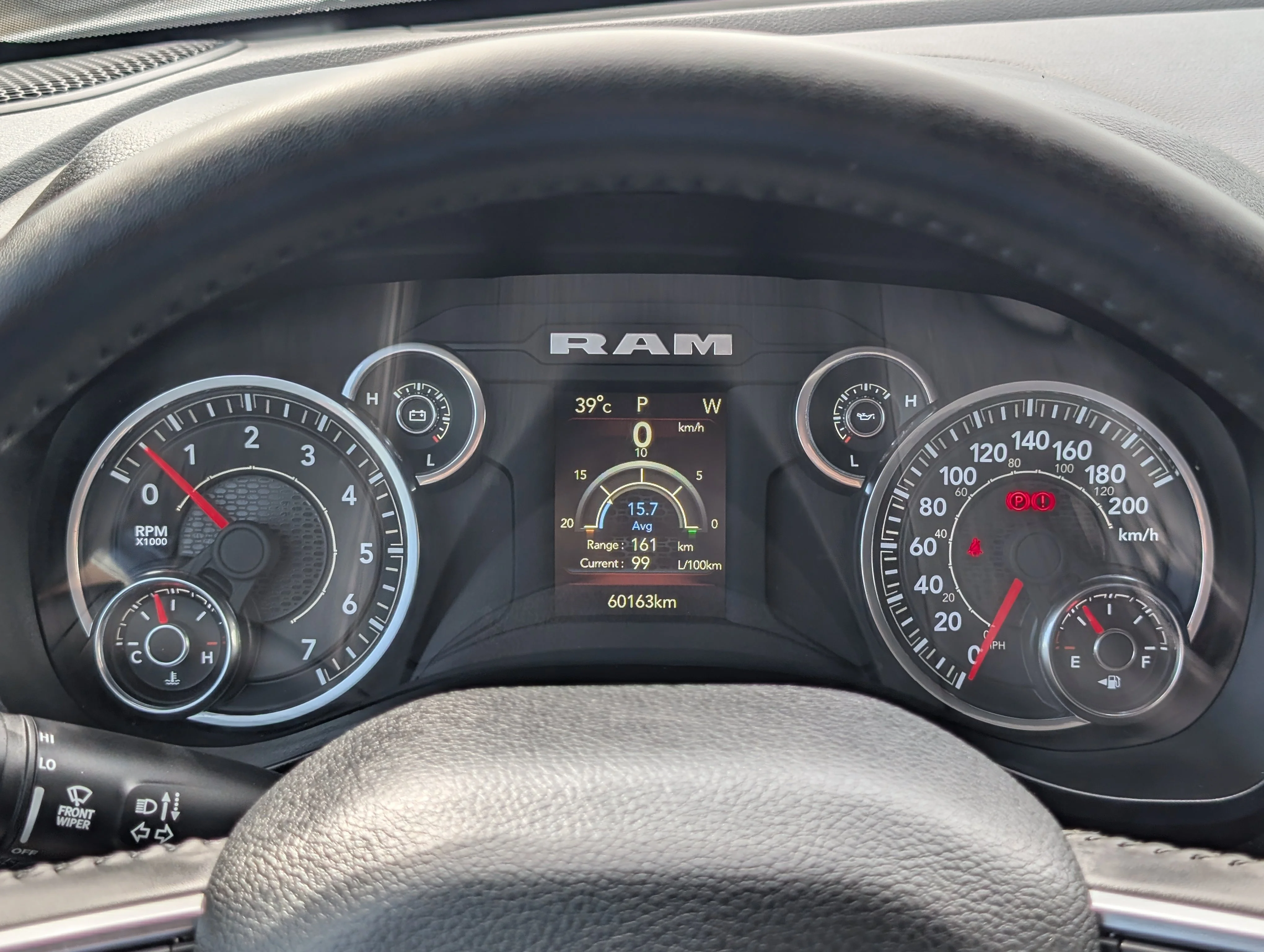 Used 2024 Bright White Ram Big Horn image 29