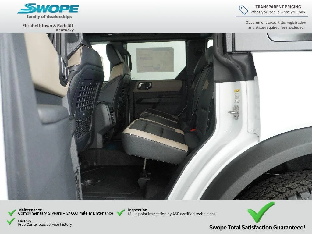 New 2025 Oxford White Ford Big Bend® image 16