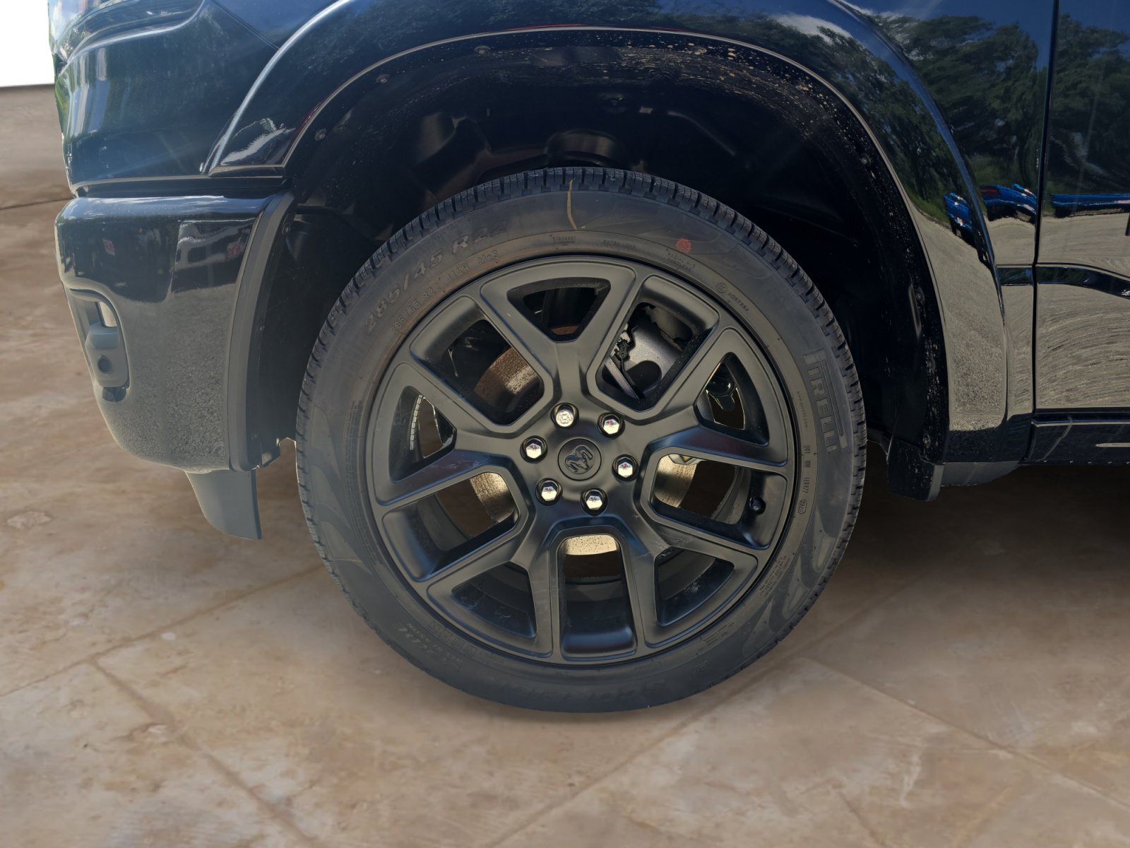 New 2026 Diamond Black Crystal Pearlcoat RAM Laramie image 28
