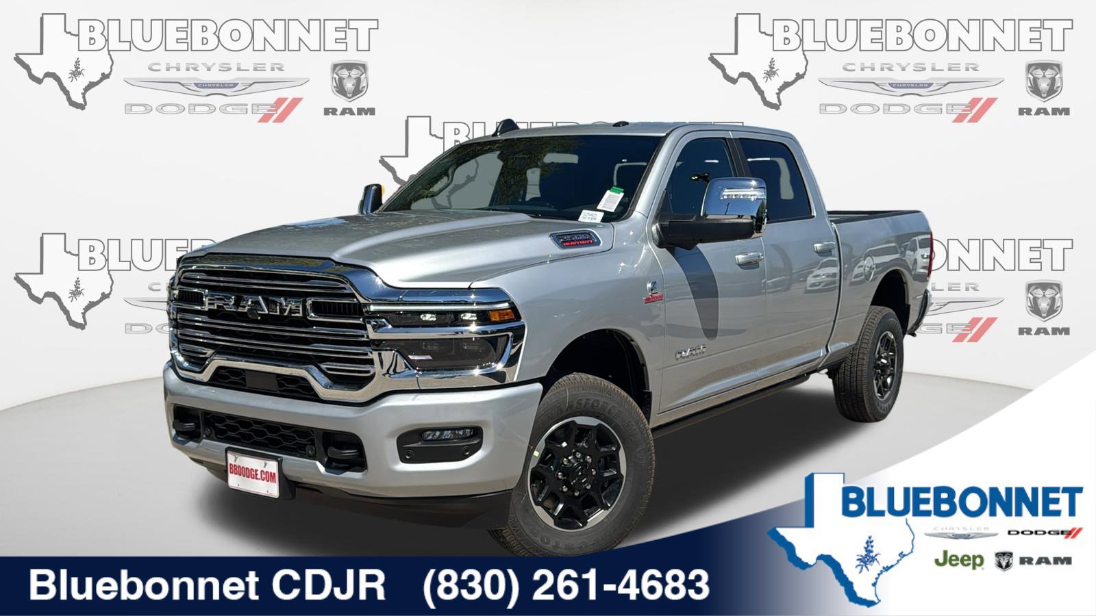 New 2026 Silver-Zynith Exterior Paint RAM Laramie image 1