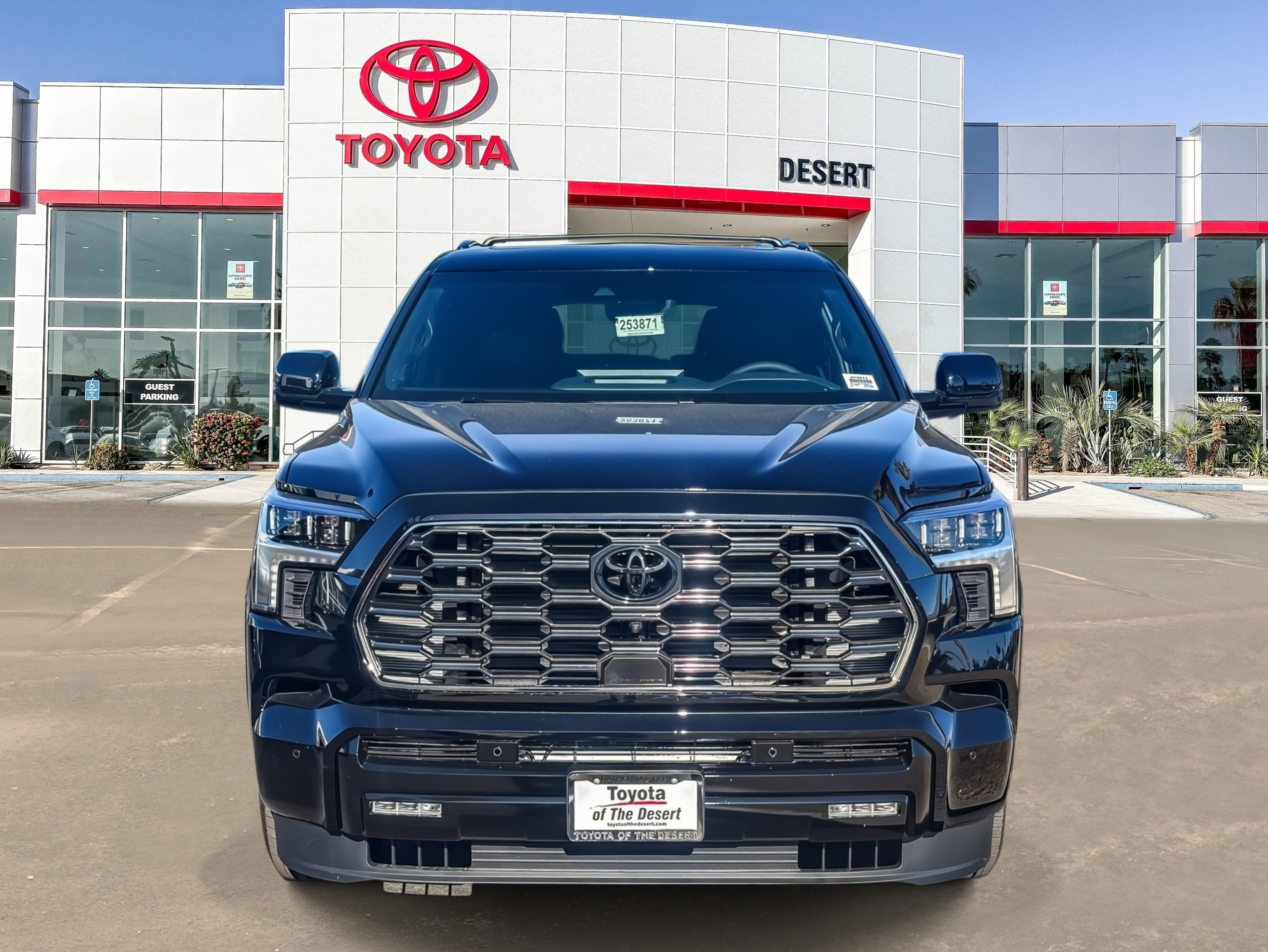 New 2026 Midnight Black Metallic Toyota  Platinum image 2