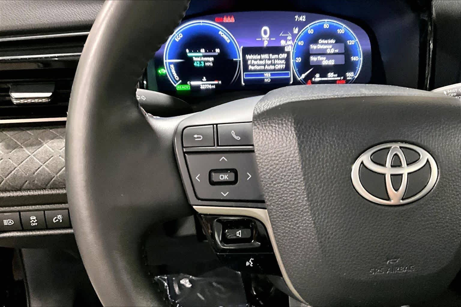 Used 2025 Midnight Black Metallic Toyota XLE image 24