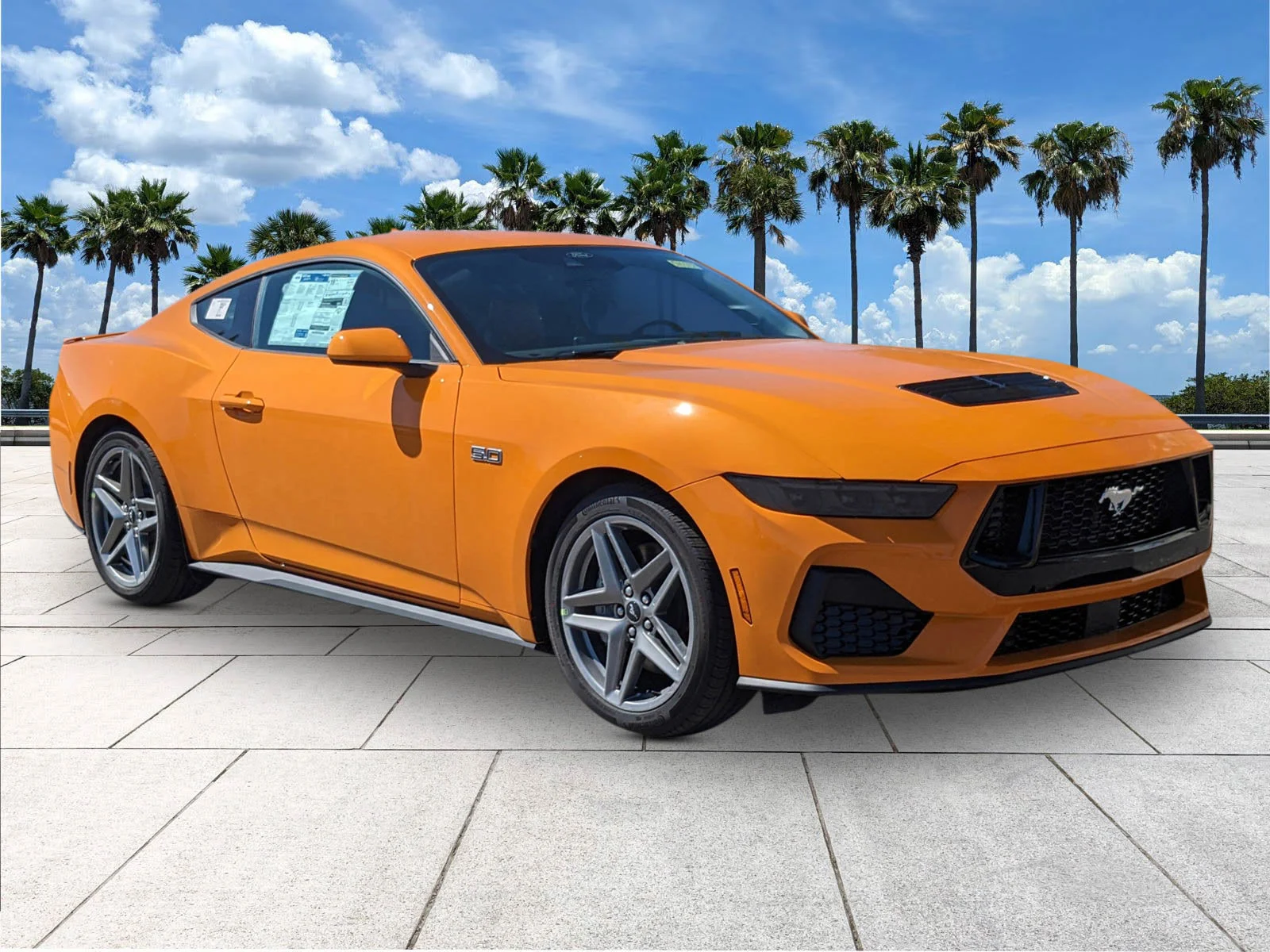 New 2026 Orange Fury Metallic Tri-coat Ford GT Premium Fastback image 2