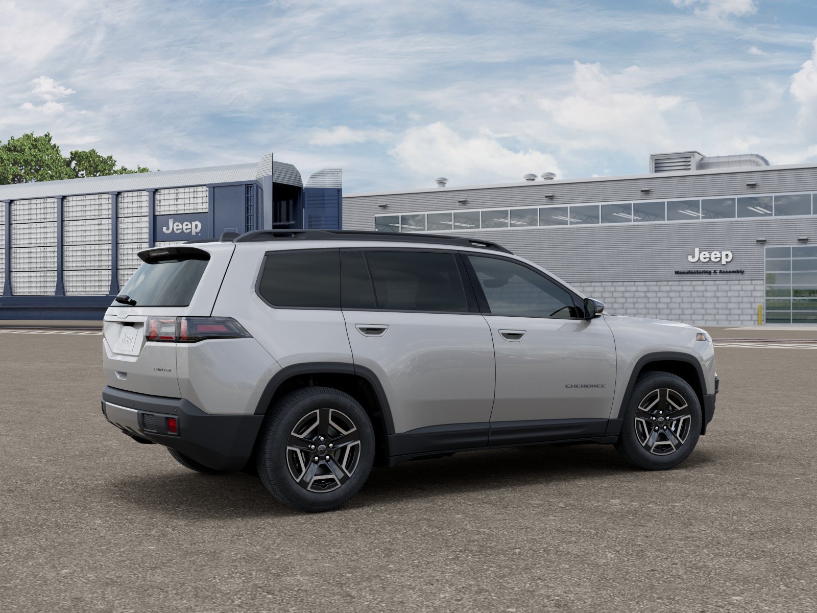 New 2026 Silver Zynith Clear-Coat Exterior Paint Jeep Limited image 30