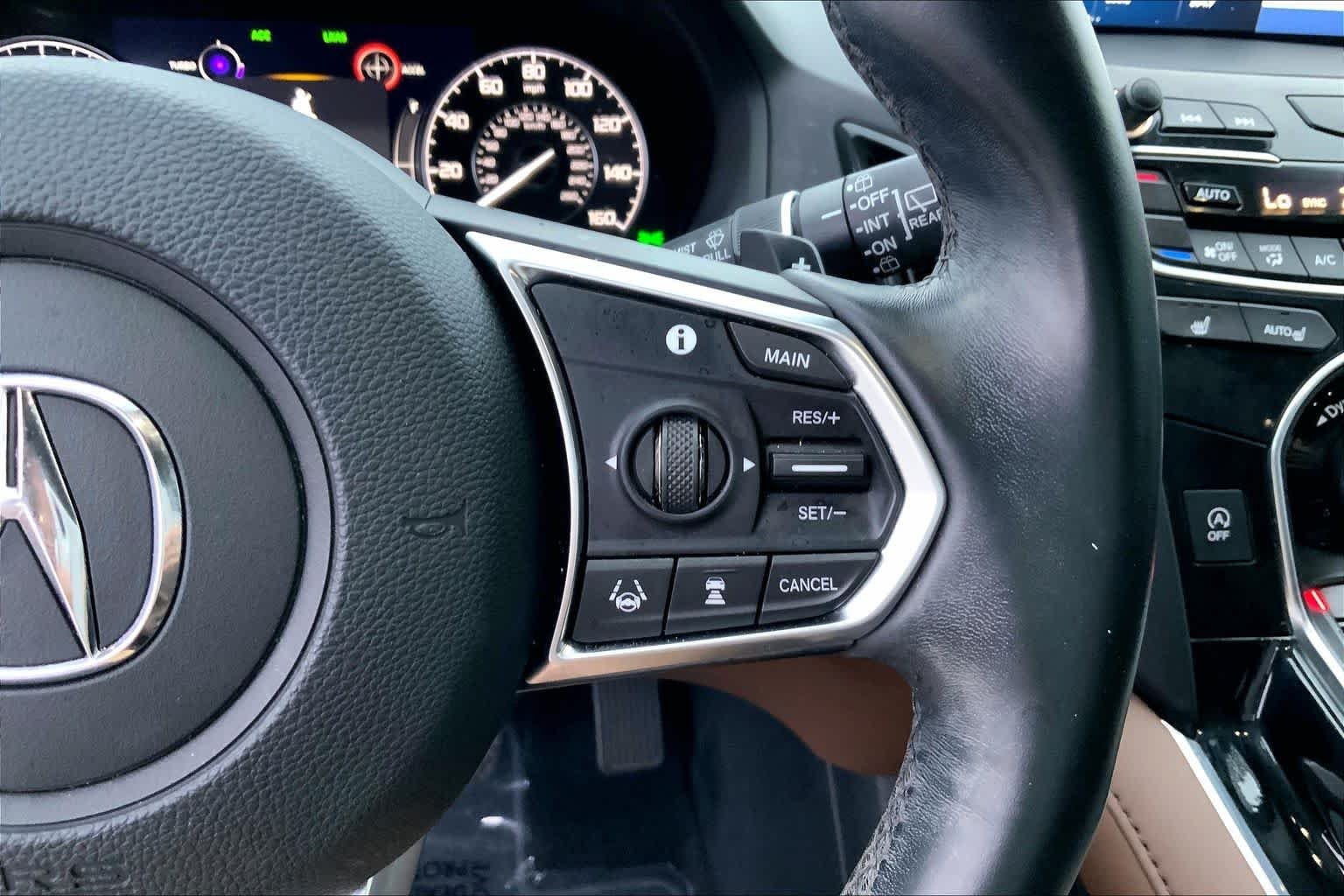 Used 2021 Gunmetal Metallic Acura w/Technology Package image 24