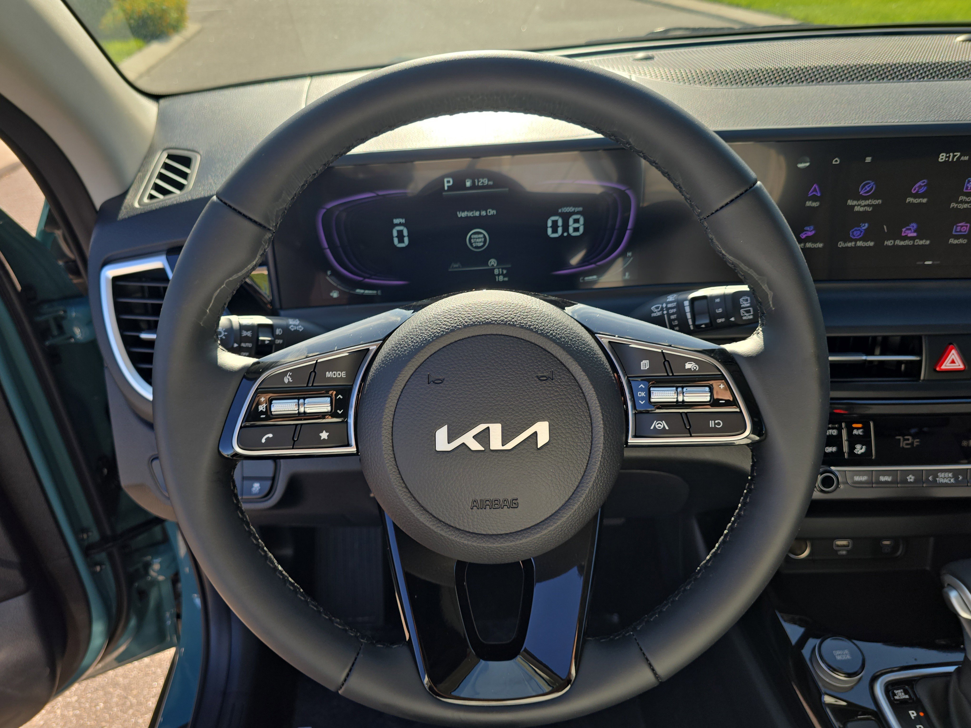New 2026 Pluton Blue / Black Roof Kia S image 28