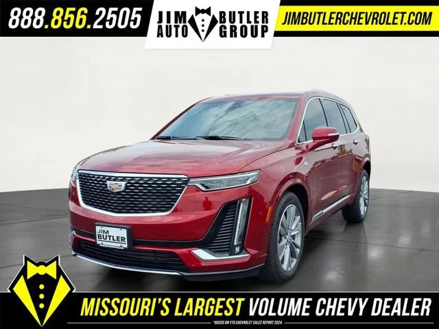 Used 2024 Radiant Red Tintcoat Cadillac Premium Luxury image 1