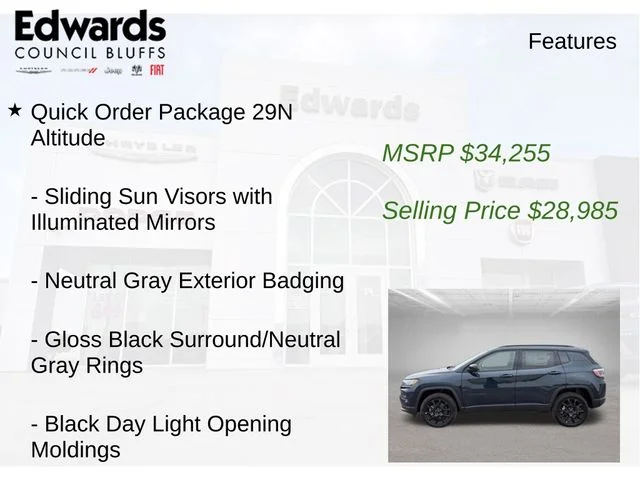 New 2026 Blue Jeep Latitude image 8