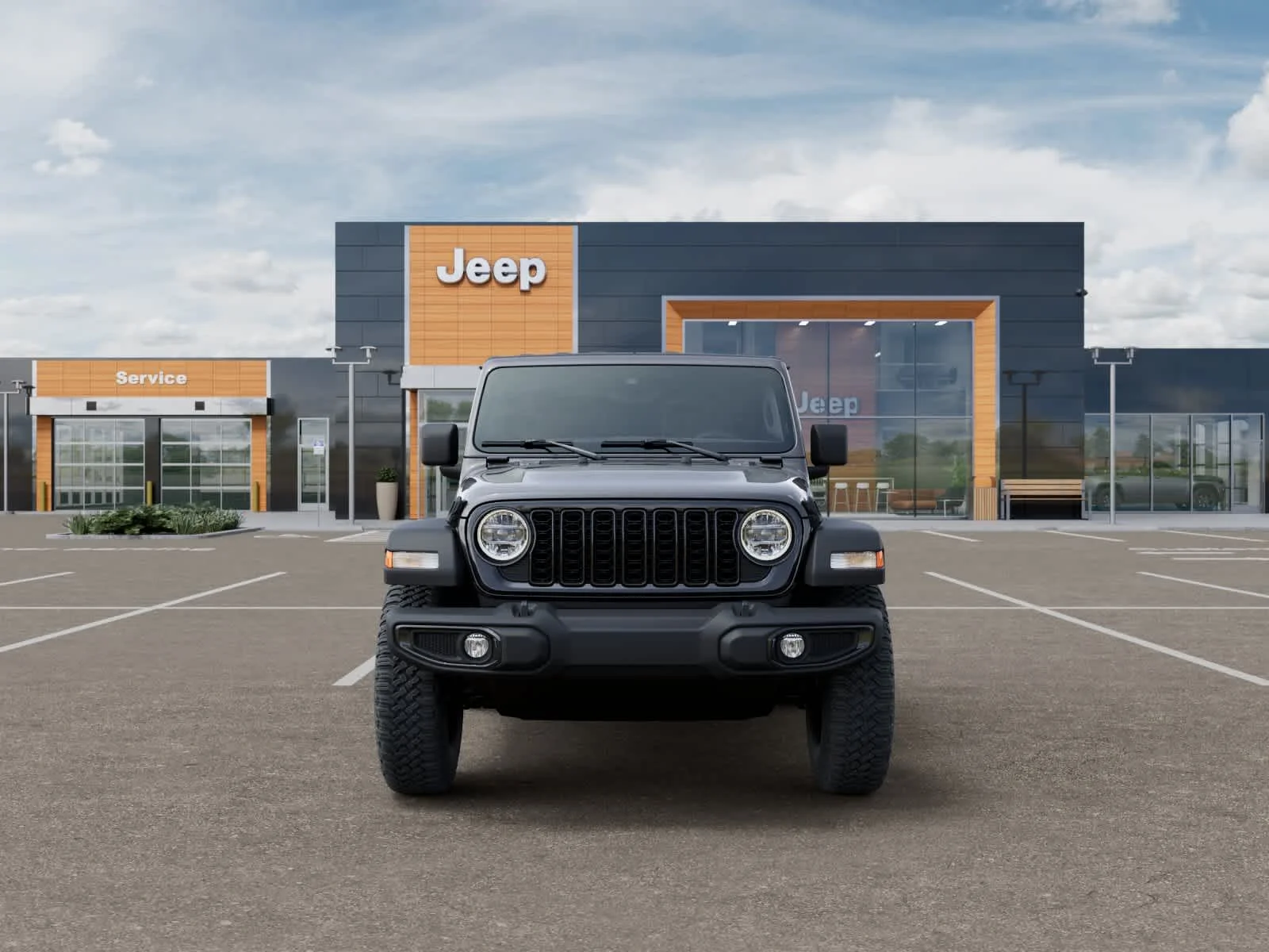 New 2026 Granite Crystal Metallic Clearcoat Jeep Willys image 6