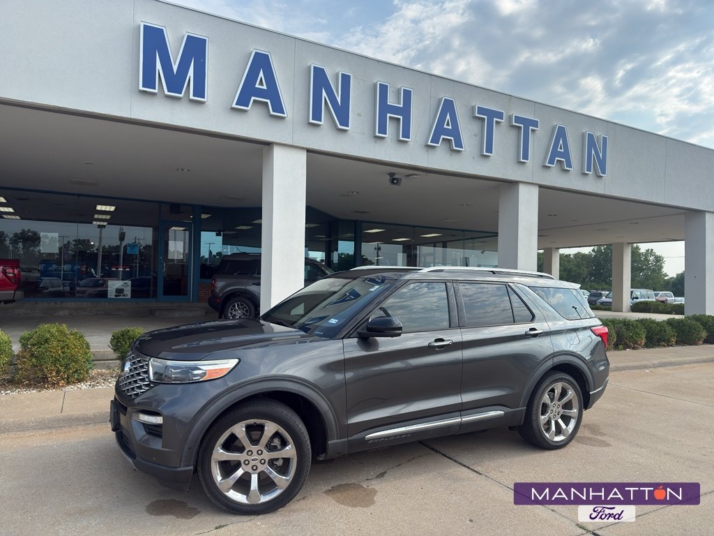 Used 2020 Magnetic Metallic Ford Platinum image 1