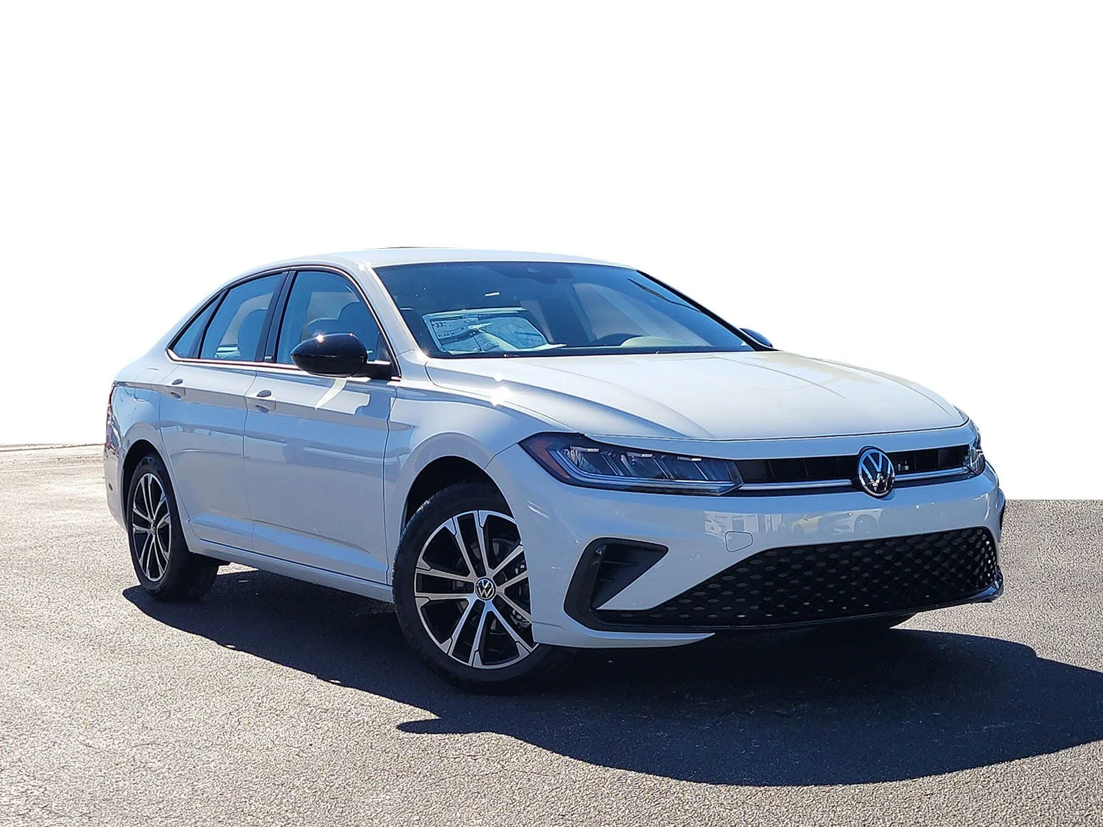 New 2026 Pure White Volkswagen 1.5T Sport image 2
