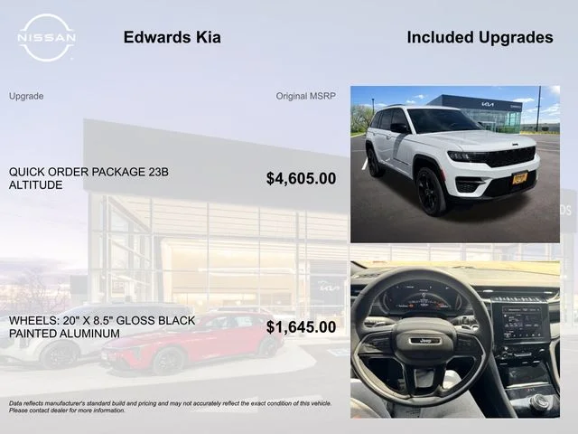 Used 2023 White Jeep Altitude X image 7