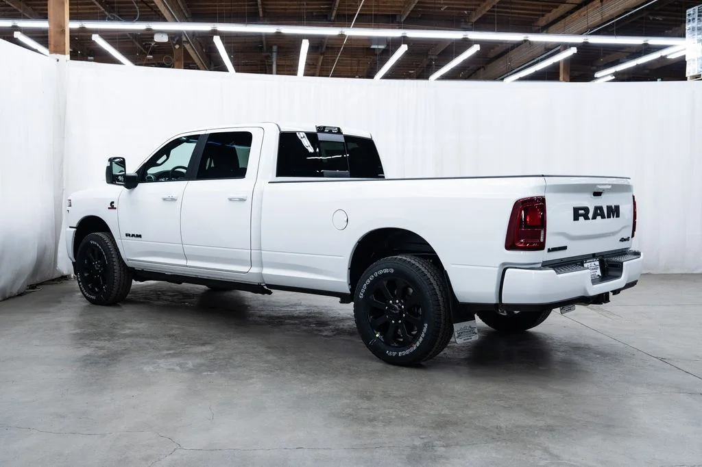 New 2026 Bright White Clear-Coat Exterior Paint RAM Laramie image 4