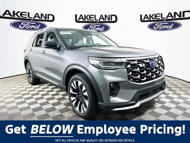 New 2026 Ford Explorer Platinum