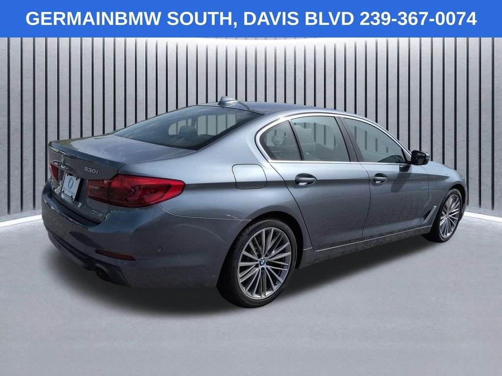 Used 2020 Bluestone Metallic BMW 530i image 5