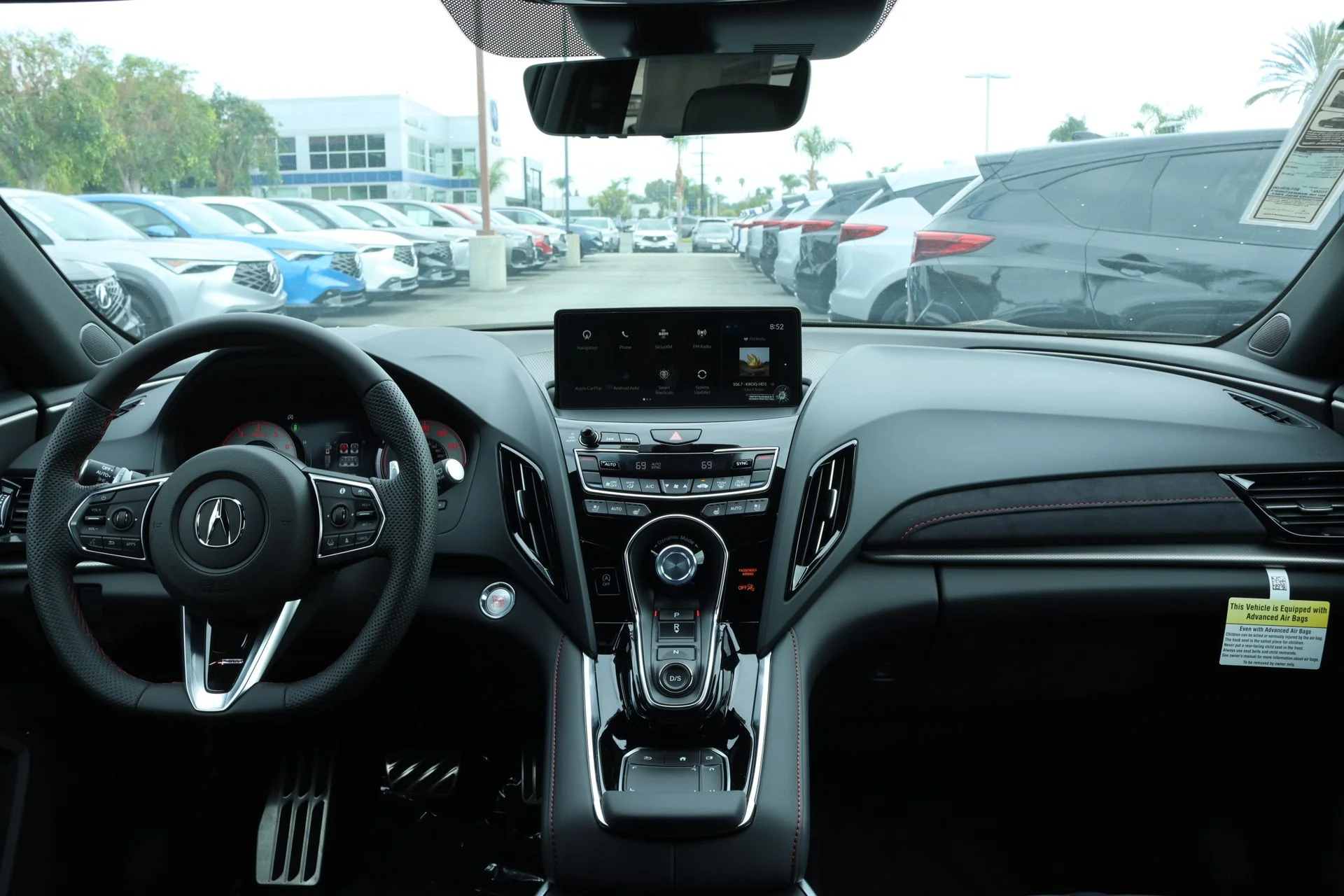 New 2026 Majestic Black Pearl Acura SH-AWD A-Spec image 8