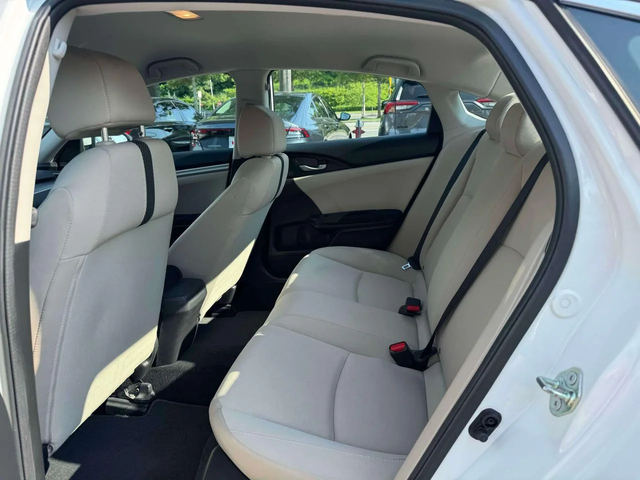 Used 2017 Taffeta White Honda LX image 16