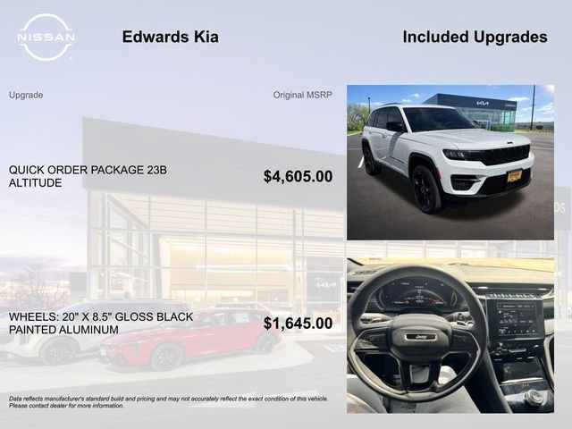 Used 2023 White Jeep Altitude X image 7