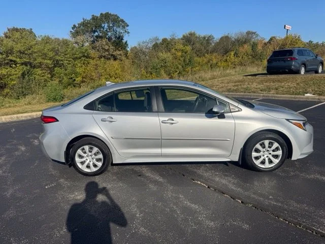 Certified Used 2024 Silver Toyota LE image 2