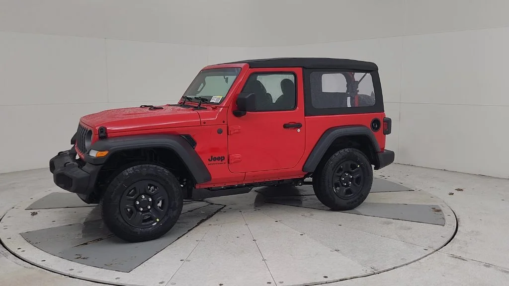 New 2026 Firecracker Red Clear-Coat Exterior Paint Jeep Sport image 6