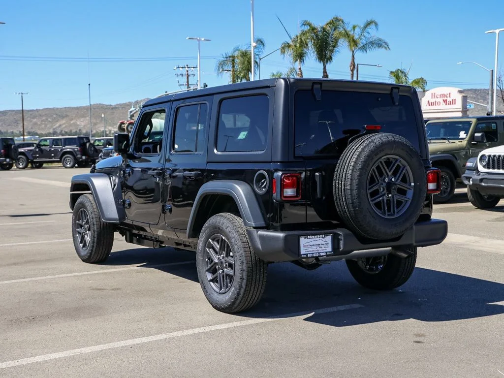 New 2026 Black Clear-Coat Exterior Paint Jeep Sport S image 6