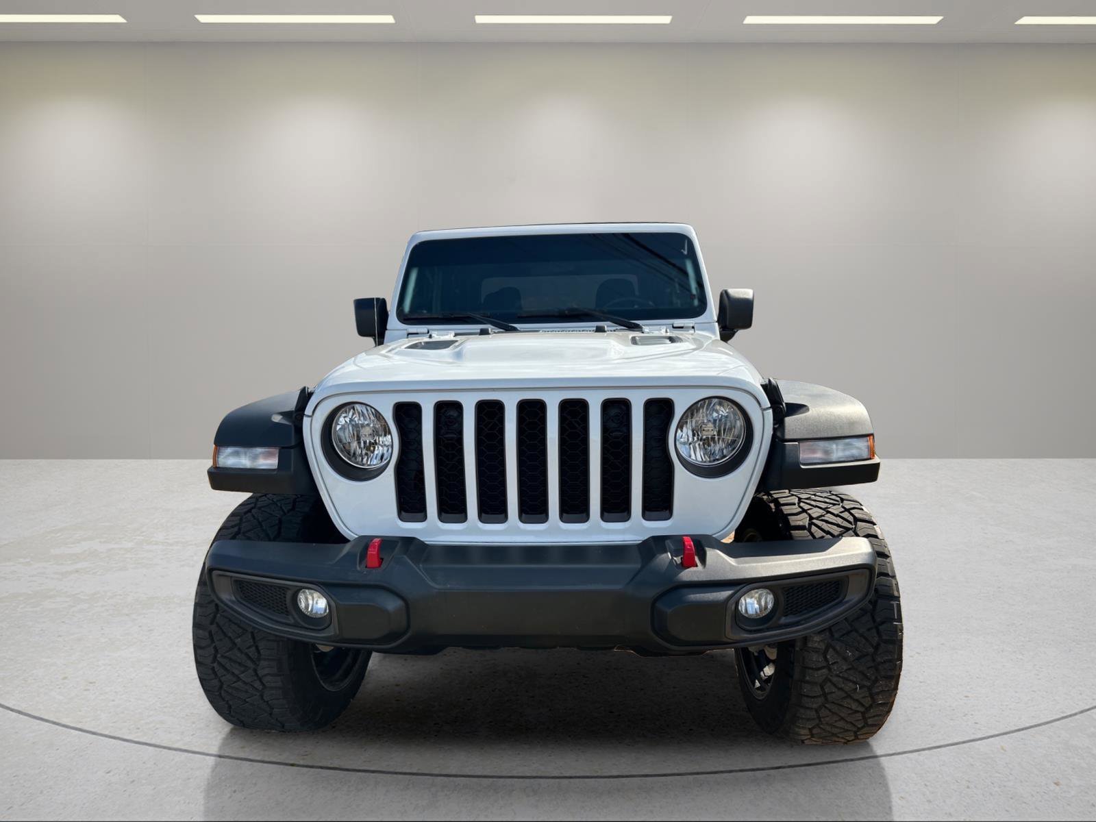 Used 2021 Bright White Clearcoat Jeep Rubicon image 8