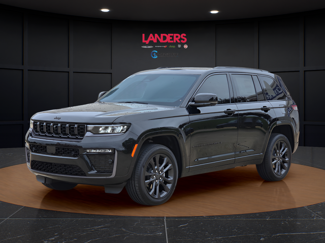 New 2026 Diamond Black Crystal Pearl-Coat Exterior Paint Jeep Limited Reserve image 1
