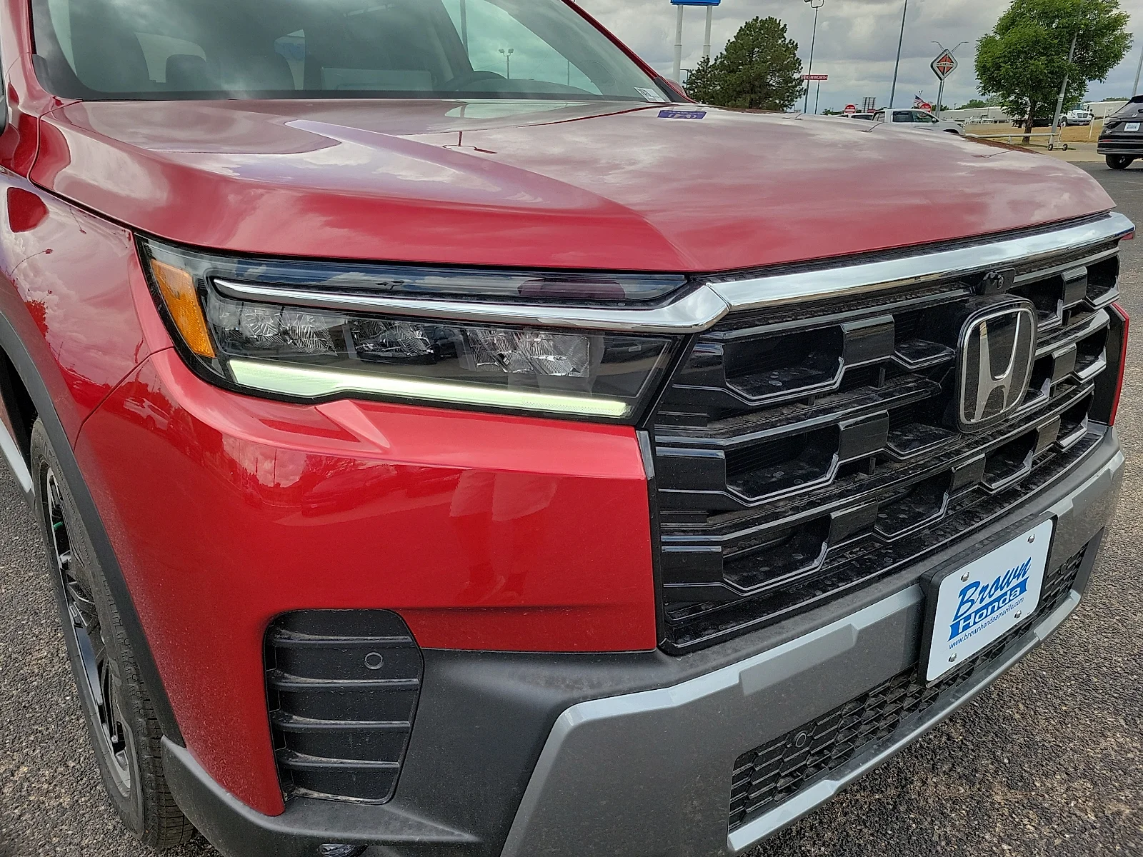 New 2026 Radiant Red Metallic II Honda Touring image 13