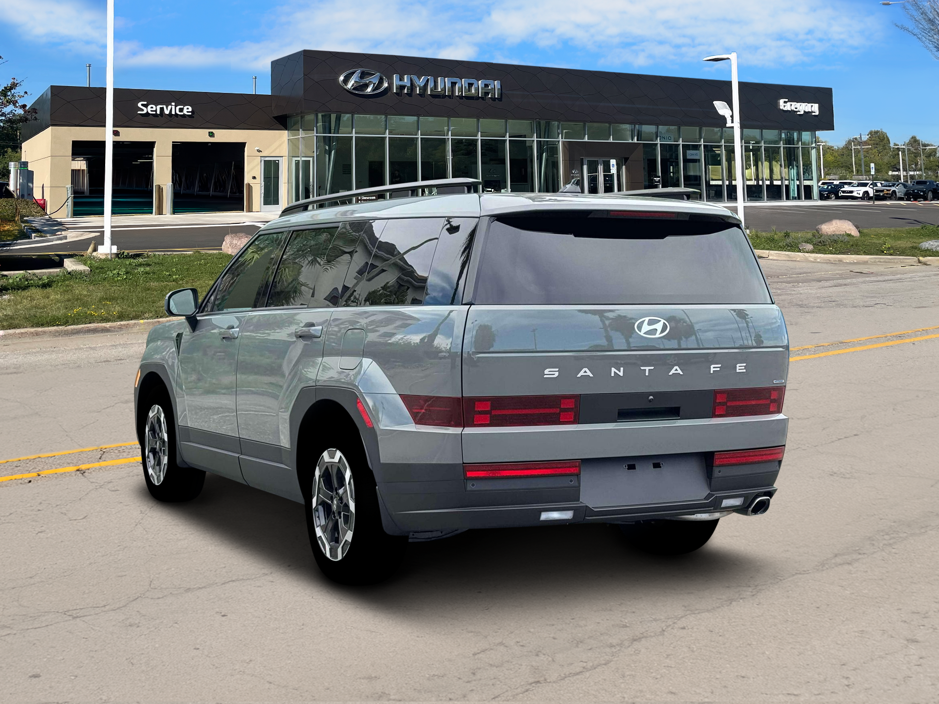 New 2026 Gray Hyundai SEL AWD image 5