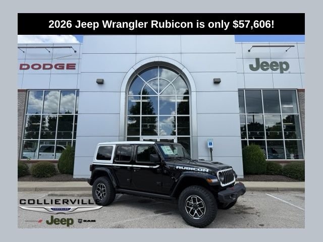 New 2026 Jeep Wrangler Rubicon 4WD