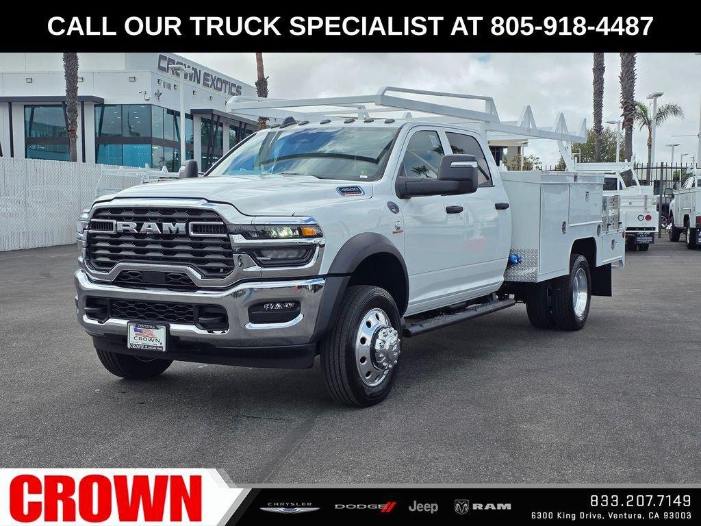 New 2026 Bright White Clearcoat RAM TRADESMAN image 1