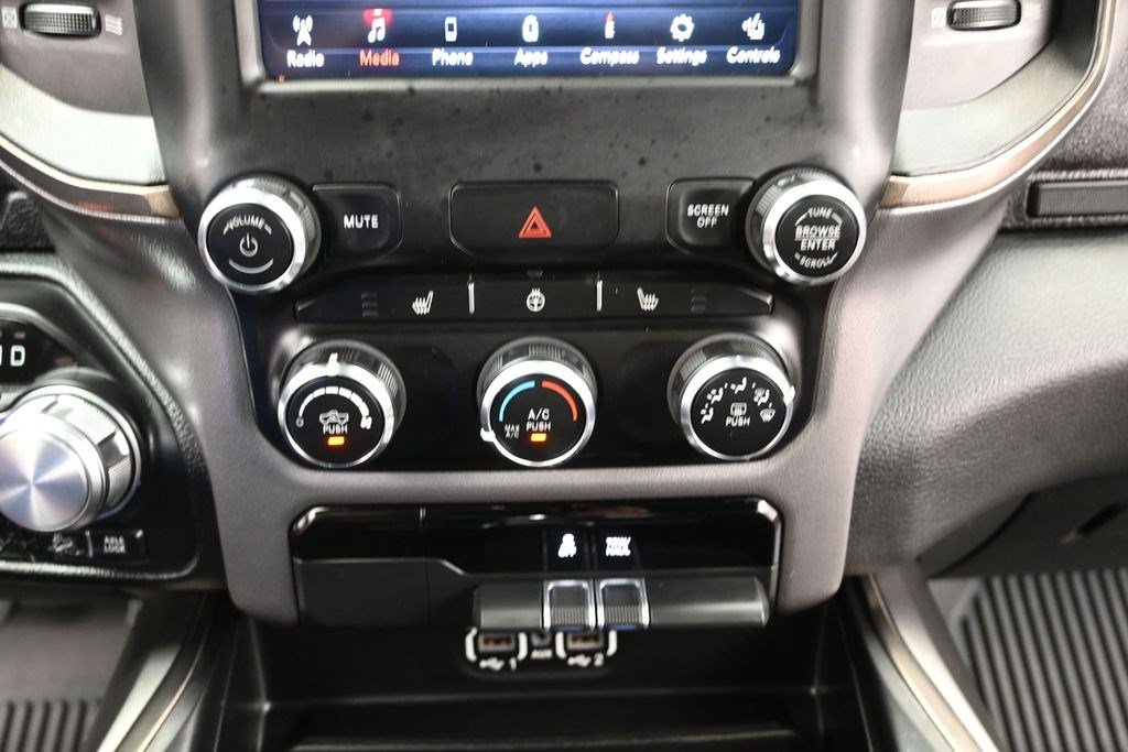 Used 2021 Flame Red Clearcoat Ram Rebel image 16