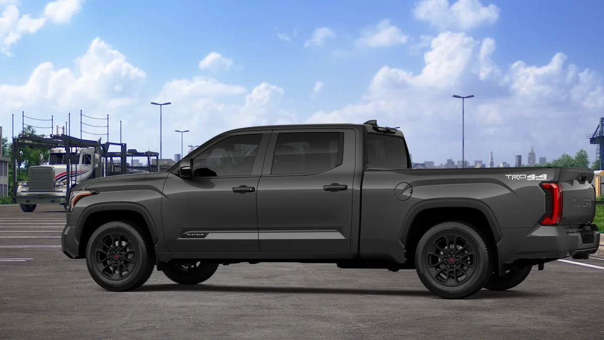 New 2026 Magnetic Gray Metallic Toyota Platinum image 7