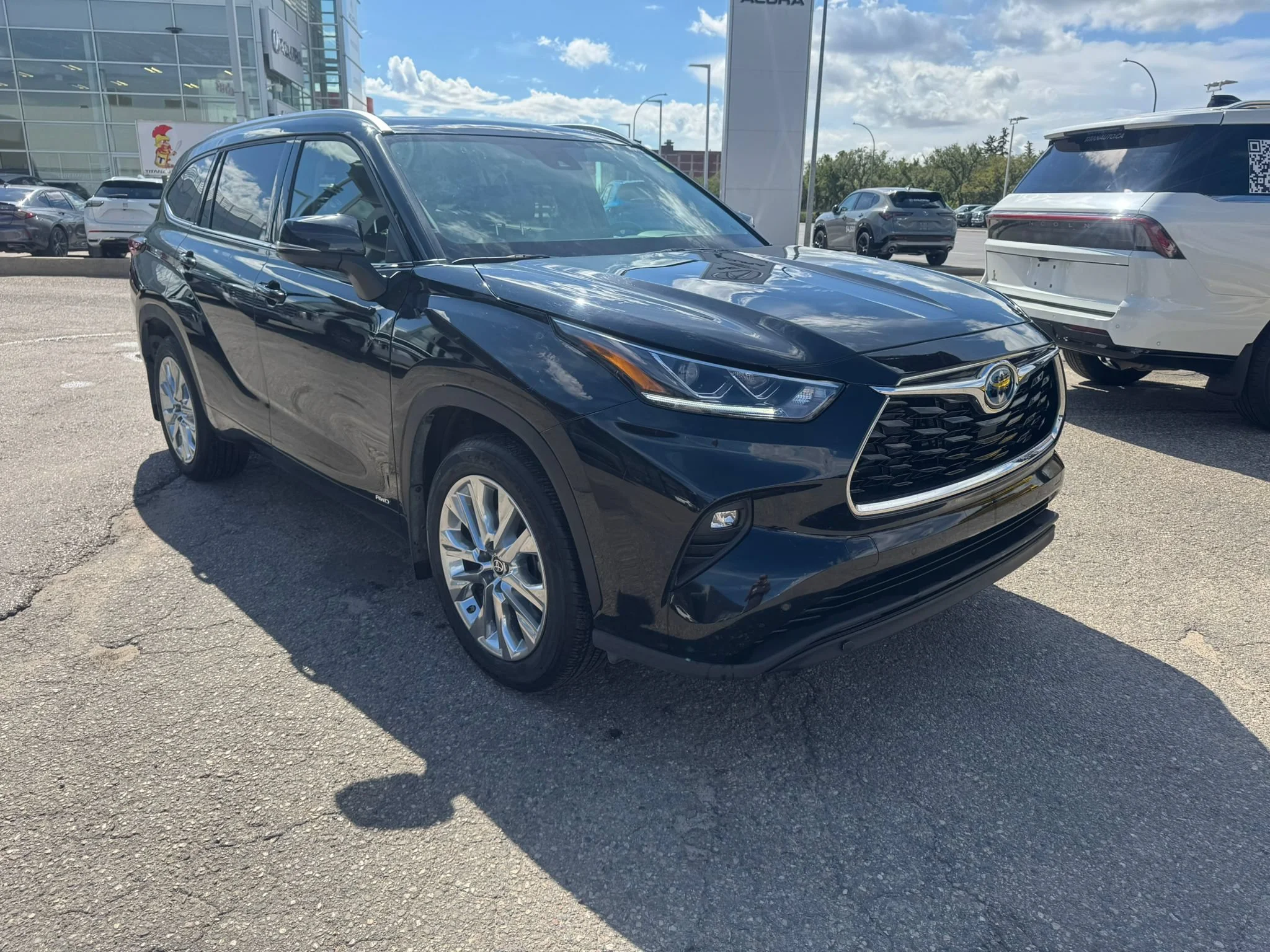 Certified Used 2024 Midnight Black Metallic Toyota Limited AWD*7 Pass | Cooled Leather | Nav | Pano Roof | Htd Wheel | Lane Keep Assist | Adapt Cruise image 5