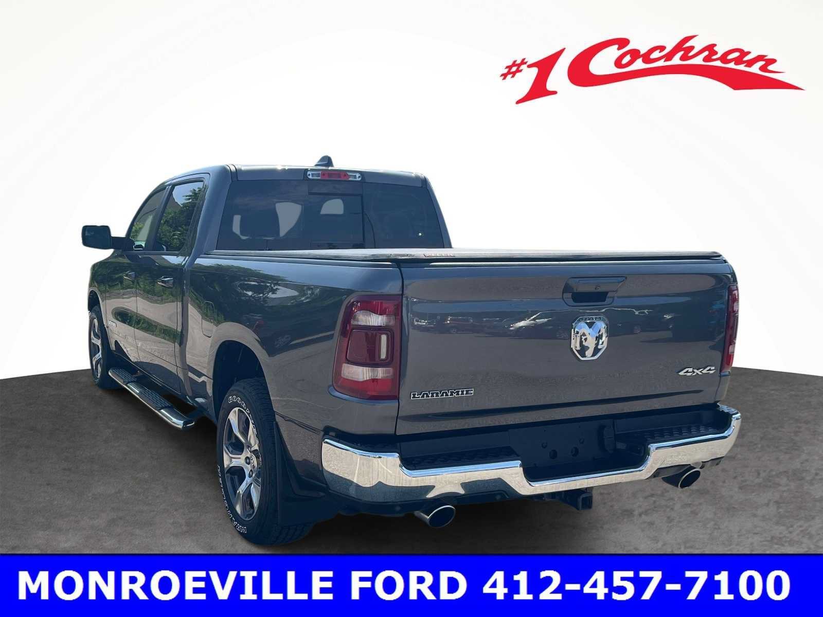 Used 2023 Granite Crystal Metallic Clearcoat RAM Laramie image 14