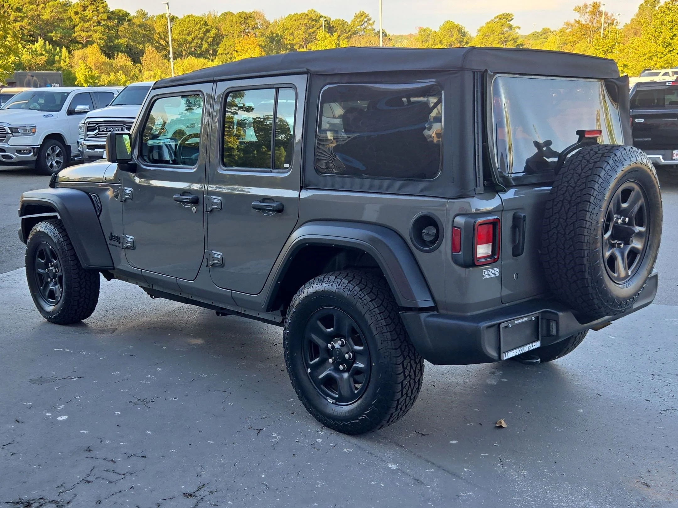 Used 2023 Sting-Gray Clearcoat Jeep Sport image 5