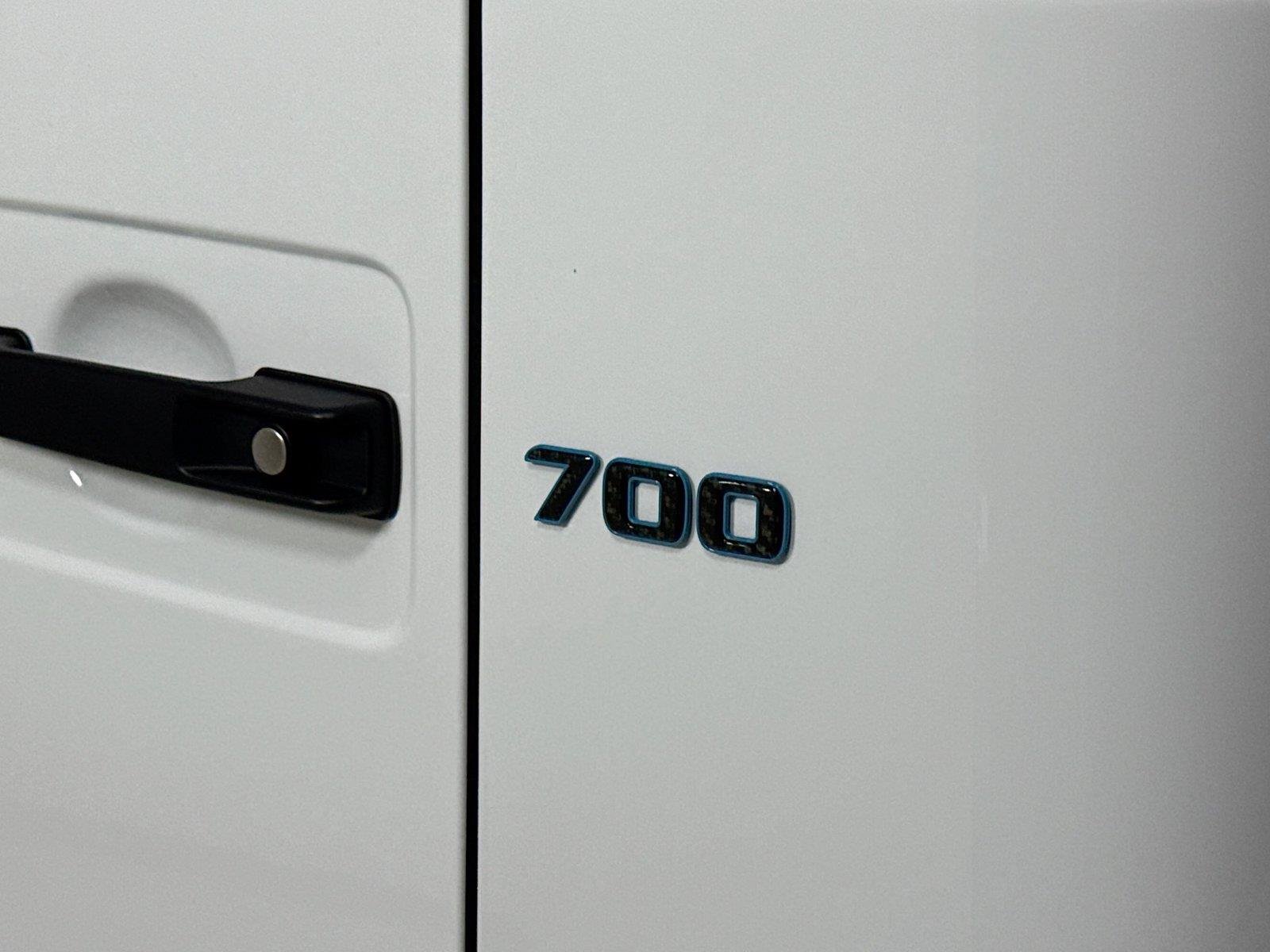 Used 2024 Polar White Mercedes-Benz AMG® G 63  Brabus Custom Widebody / Custom Tiffany Interior image 36
