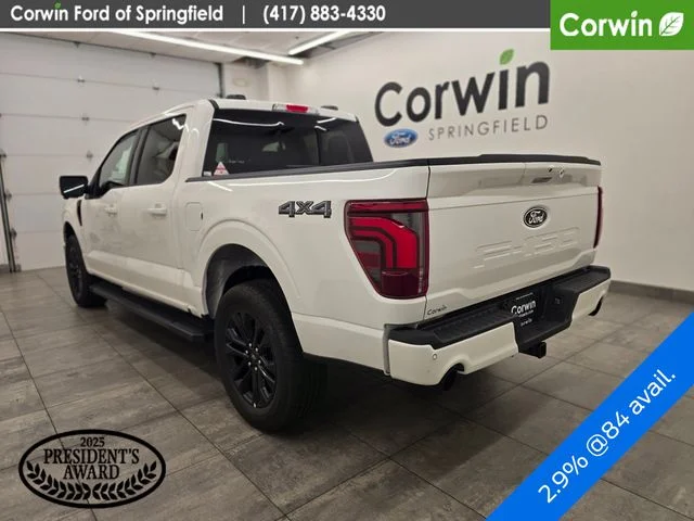 New 2026 Star White Metallic Tri-Coat Ford Lariat® image 4