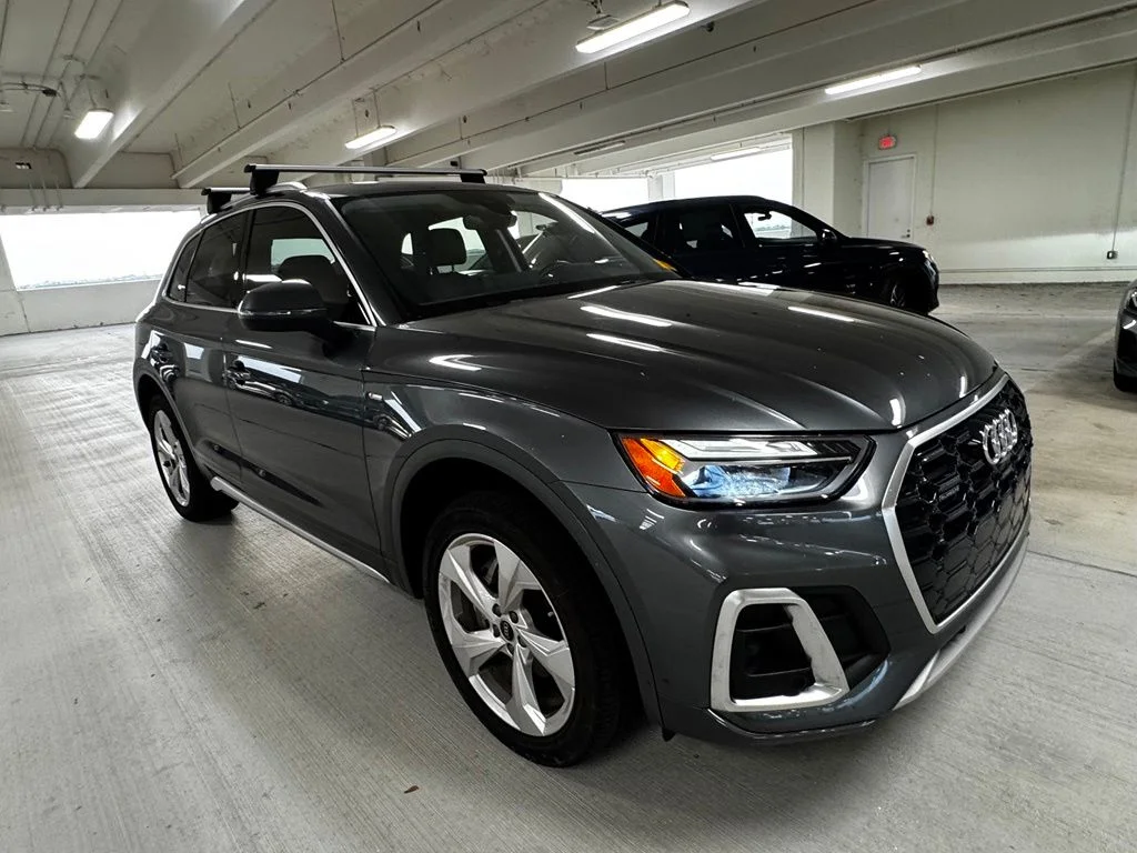Used 2023 Gray Audi 45 S line Premium Plus image 2