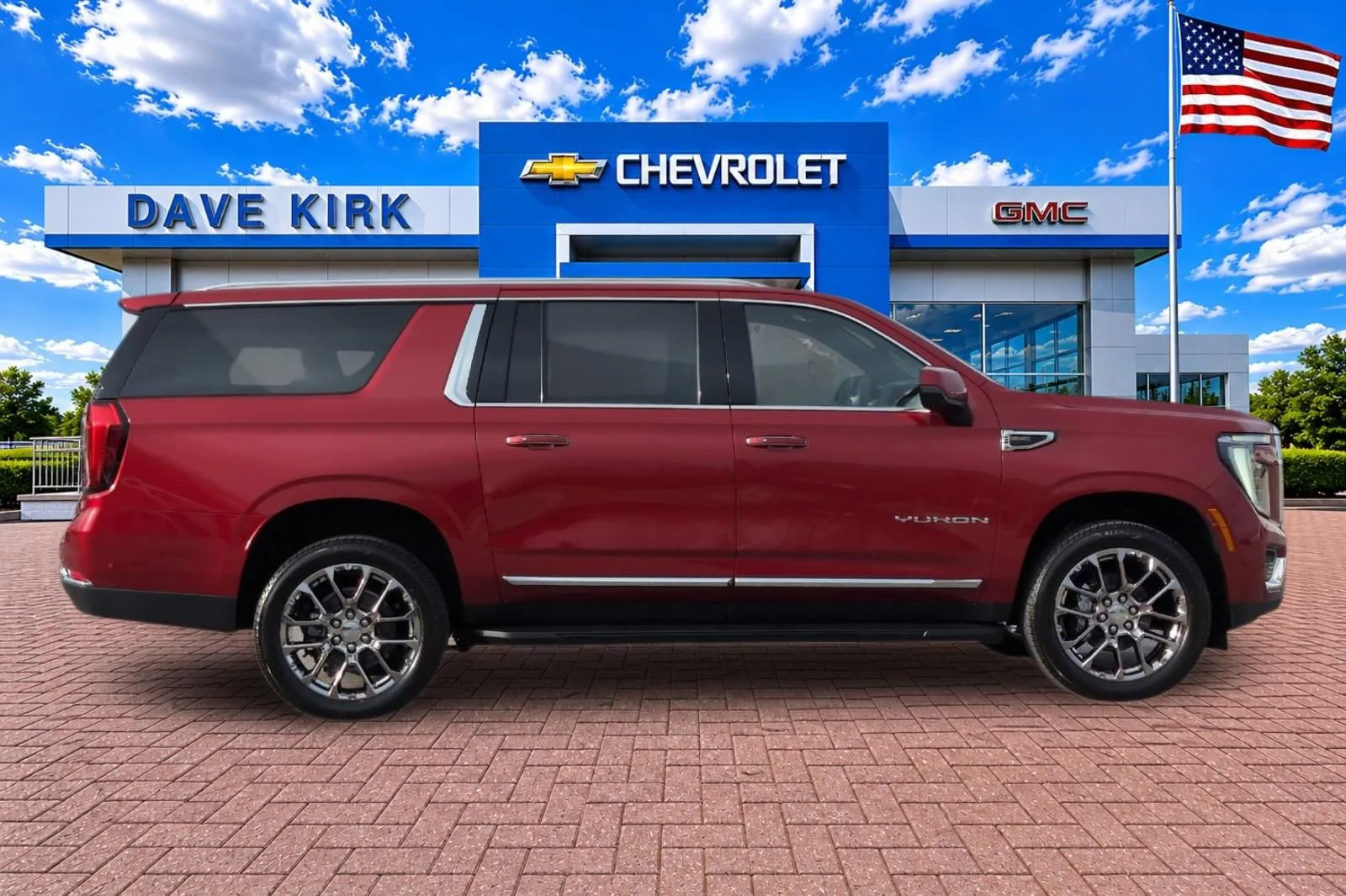 New 2026 Volcanic Red Tintcoat GMC Elevation image 2