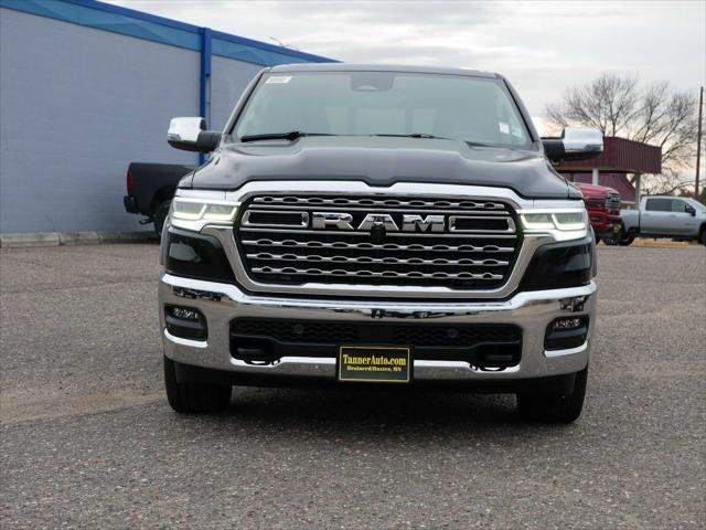 New 2026 Diamond Black Crystal Pearl-Coat Exterior Paint RAM Limited Longhorn image 2