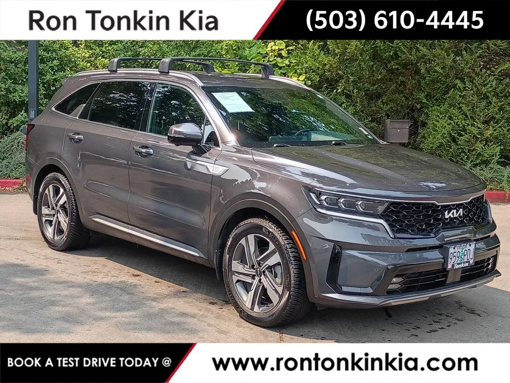 Used 2023 Platinum Graphite Kia SX Prestige image 1